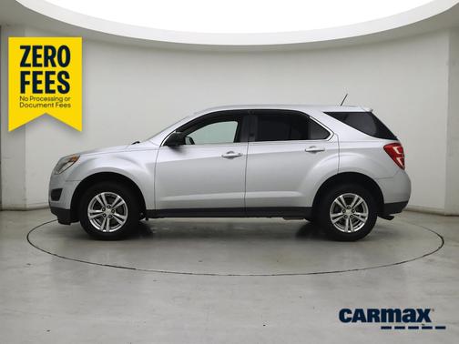 Silver 2017 Chevrolet Equinox LS
