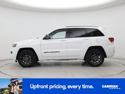 White 2021 Jeep Grand Cherokee 80th Anniversary