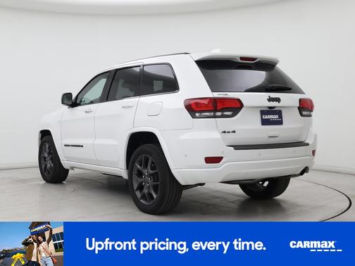 White 2021 Jeep Grand Cherokee 80th Anniversary