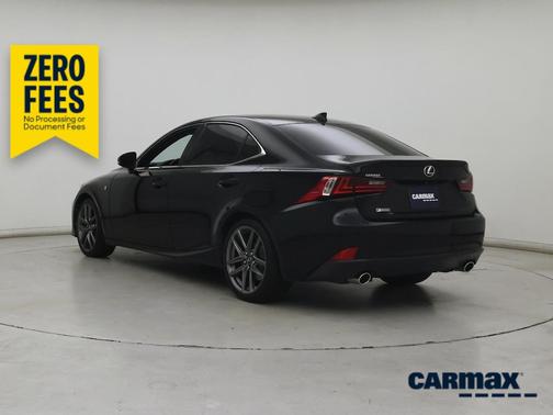Black 2015 Lexus IS 350