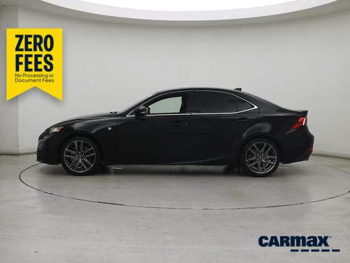 Black 2015 Lexus IS 350