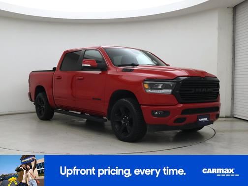 Red 2020 RAM 1500 Bighorn