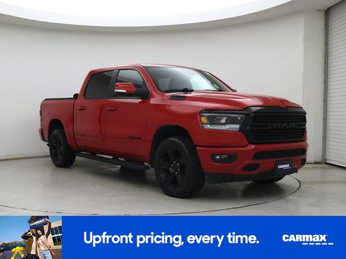 Red 2020 RAM 1500 Bighorn