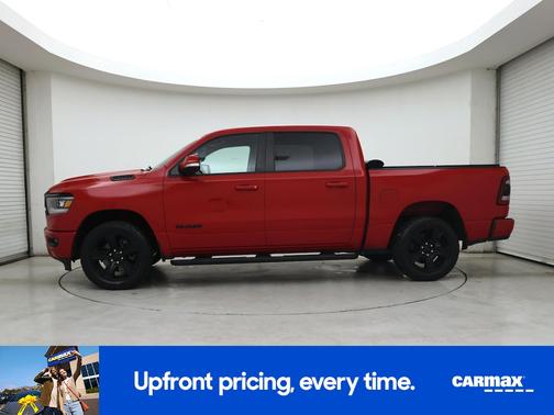 Red 2020 RAM 1500 Bighorn
