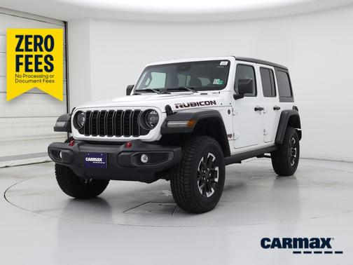 White 2025 Jeep Wrangler Rubicon