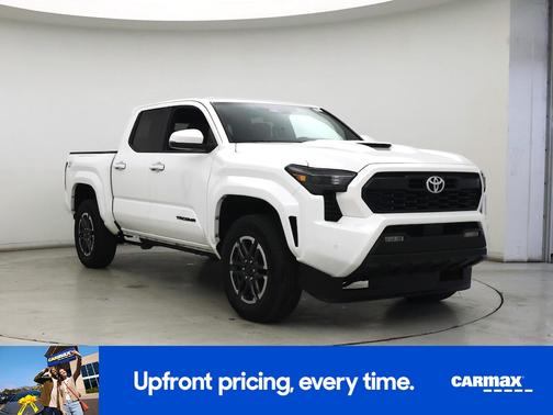 White 2024 Toyota Tacoma TRD Sport
