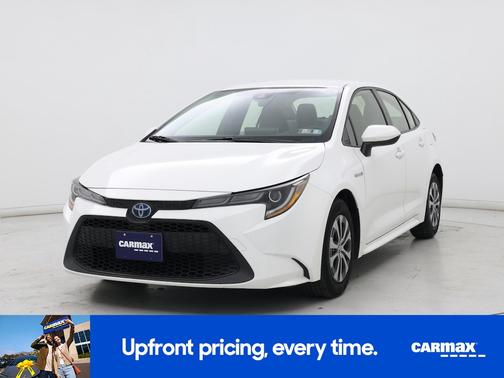 White 2021 Toyota Corolla Hybrid LE