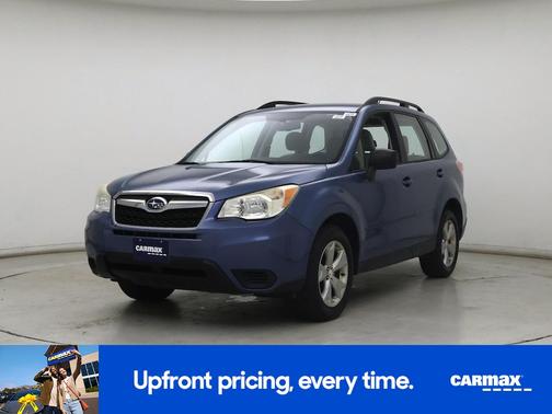 Blue 2015 Subaru Forester 2.5I