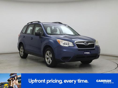 Blue 2015 Subaru Forester 2.5I