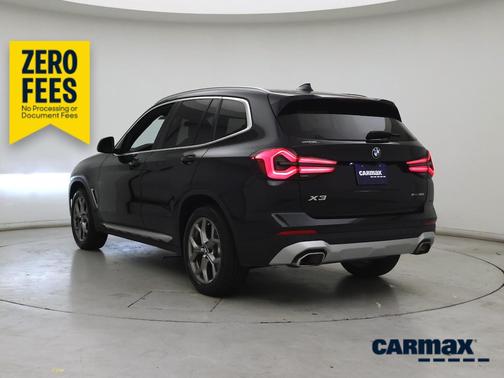 Black 2022 BMW X3 XDrive30i