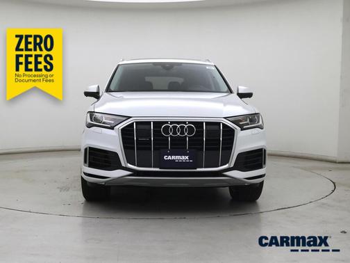 White 2022 Audi Q7 Premium Plus