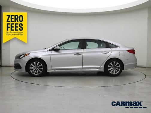 Silver 2015 Hyundai SONATA Sport