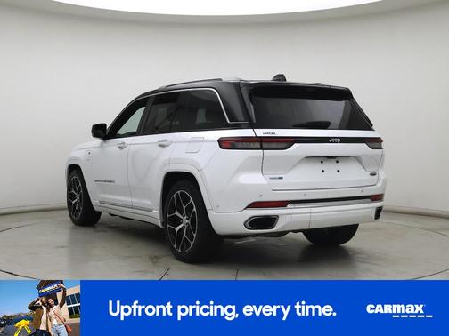 White 2022 Jeep Grand Cherokee 4xe Summit Reserve
