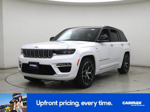 White 2022 Jeep Grand Cherokee 4xe Summit Reserve