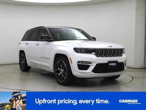 White 2022 Jeep Grand Cherokee 4xe Summit Reserve