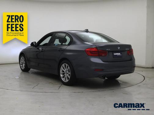 Blue 2017 BMW 320 XI