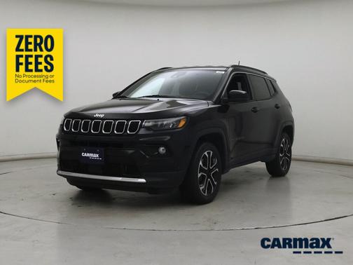 Black 2023 Jeep Compass Limited