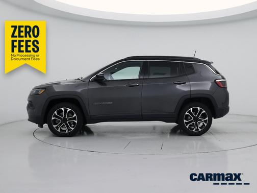 Gray 2023 Jeep Compass Limited