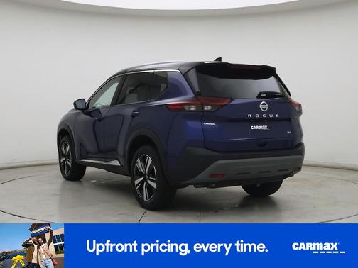Blue 2021 Nissan Rogue SL