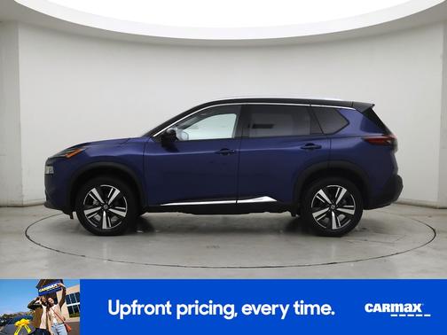 Blue 2021 Nissan Rogue SL