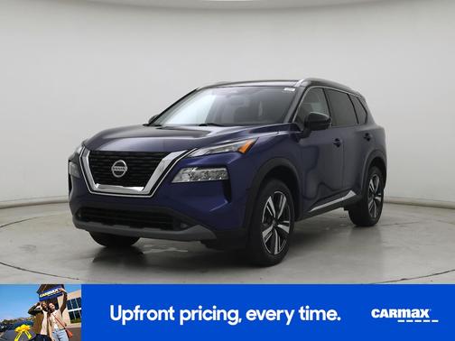 Blue 2021 Nissan Rogue SL