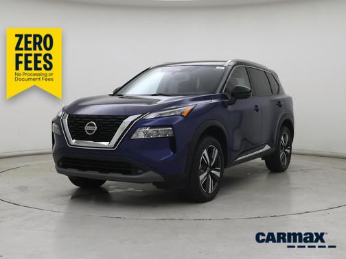 Blue 2021 Nissan Rogue SL