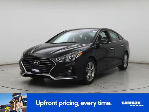 Black 2018 Hyundai SONATA SEL