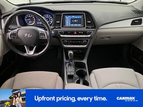 Black 2018 Hyundai SONATA SEL