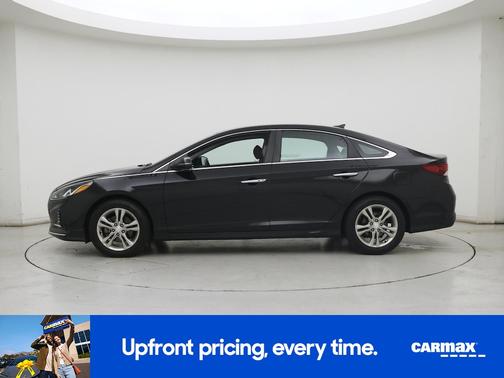Black 2018 Hyundai SONATA SEL