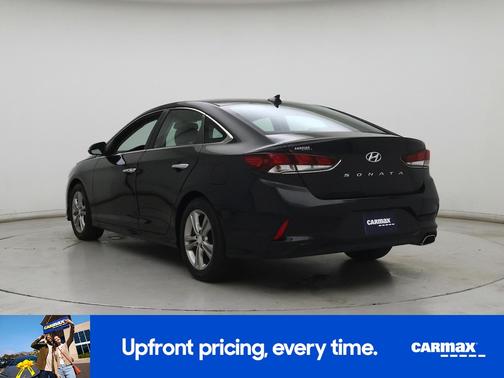 Black 2018 Hyundai SONATA SEL