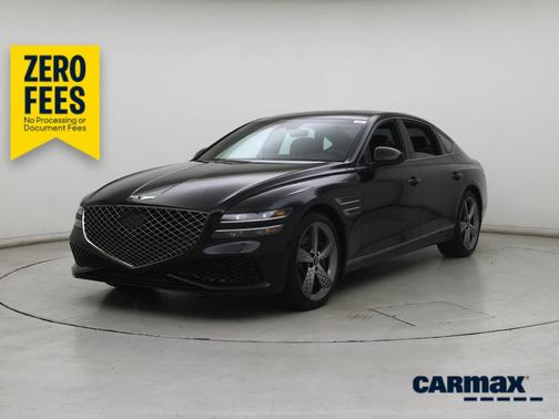 Black 2023 Genesis G80 Sport