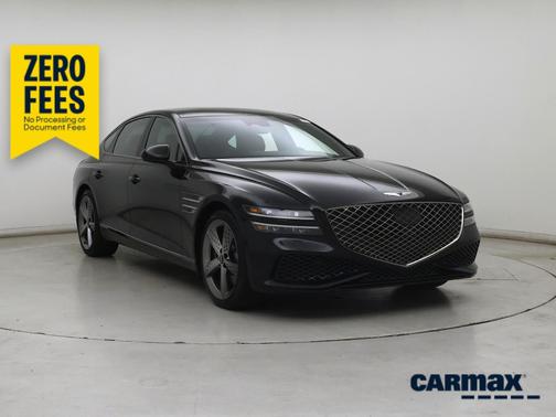 Black 2023 Genesis G80 Sport