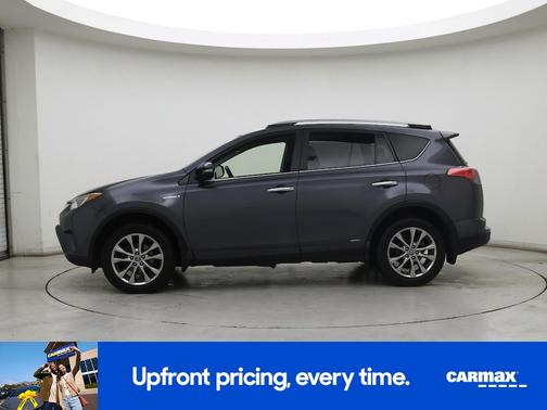 Gray 2017 Toyota RAV4 Hybrid Limited