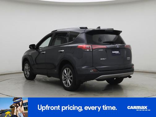 Gray 2017 Toyota RAV4 Hybrid Limited