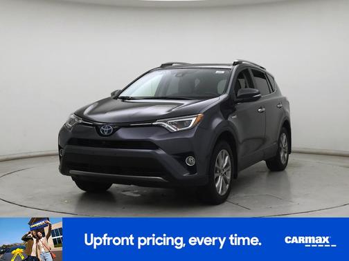 Gray 2017 Toyota RAV4 Hybrid Limited