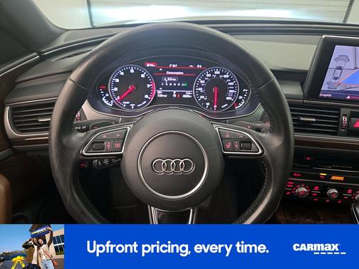 Blue 2017 Audi A6 Premium