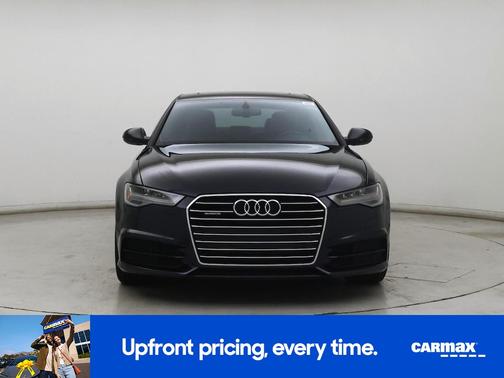 Blue 2017 Audi A6 Premium