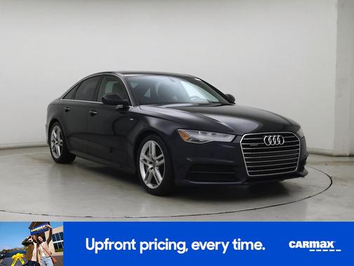 Blue 2017 Audi A6 Premium