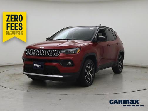 Red 2025 Jeep Compass Limited