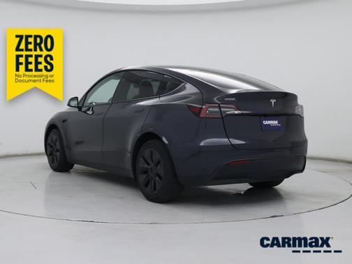Gray 2025 Tesla Model Y Long Range