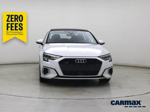 White 2023 Audi A3 Premium