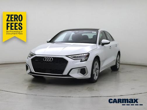 White 2023 Audi A3 Premium