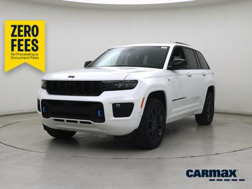 White 2023 Jeep Grand Cherokee 4xe 30th Anniversary