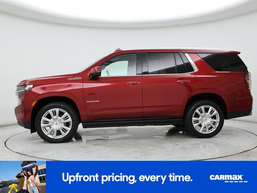 Red 2021 Chevrolet Tahoe High Country