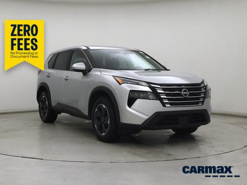 Silver 2025 Nissan Rogue SV