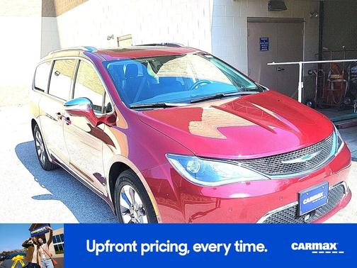 Burgundy 2020 Chrysler Pacifica Hybrid Limited