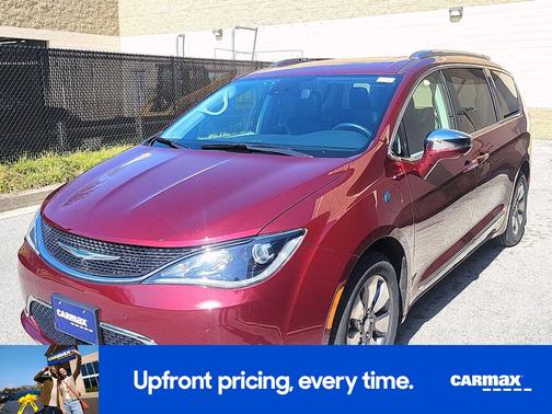 Burgundy 2020 Chrysler Pacifica Hybrid Limited