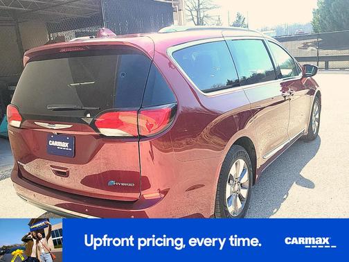 Burgundy 2020 Chrysler Pacifica Hybrid Limited
