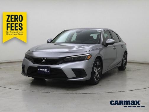 Silver 2024 Honda Civic LX