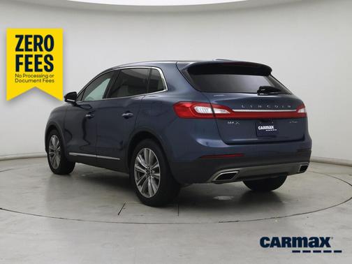 Blue 2018 Lincoln MKX Reserve
